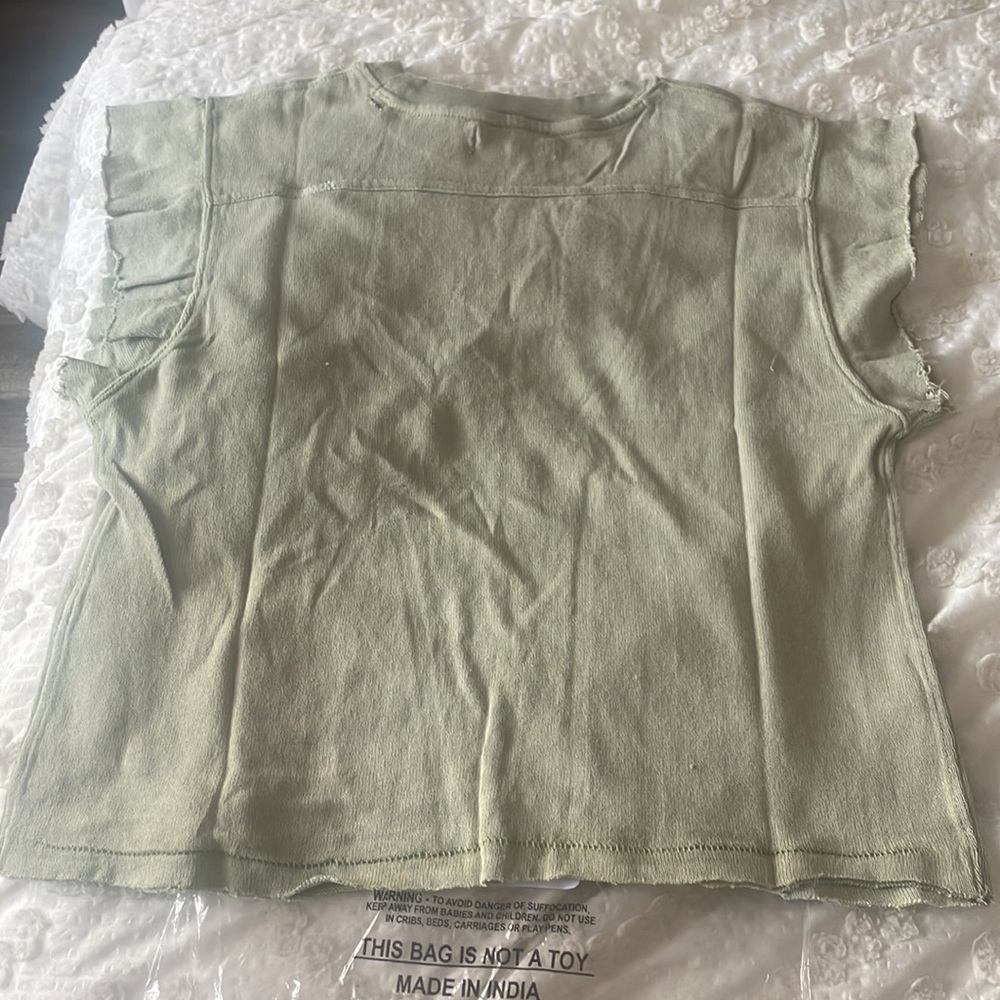 ✨NEW!✨Free People Warrior Tee in Sage - Picture 13 of 13